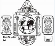 wkg ghana wwe championship belt